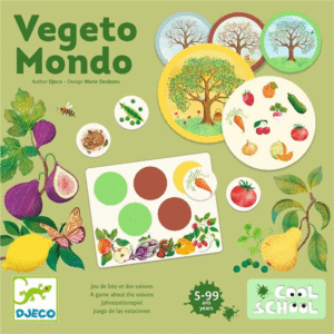 JUEGO COOL SCHOOL VEGETO MONDO DJECO