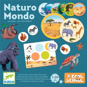 JUEGO COOL SCHOOL NATURO MONDO DJECO