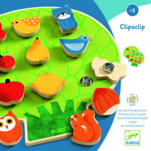 JUEGO EDUCATIVO CLIPACLIP DJECO