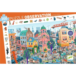 PUZZLE OBSERVACION LA CIUDAD DJECO