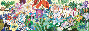 PUZZLE GALLERY RAINBOW TIGERS 1000 PZS DJECO