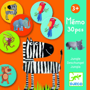 MEMO JUNGLA 30PCS DJECO