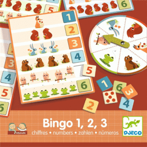 BINGO 1,2,3 NUMEROS DJECO