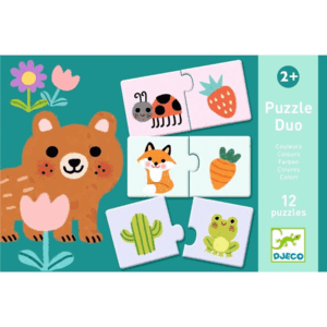 PUZZLE DUO COLORES DJECO