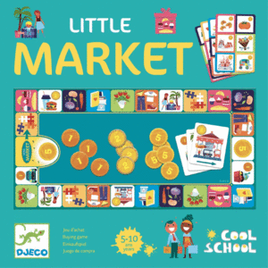 JUEGO COOL SCHOOL LITTLE MARKET DJECO