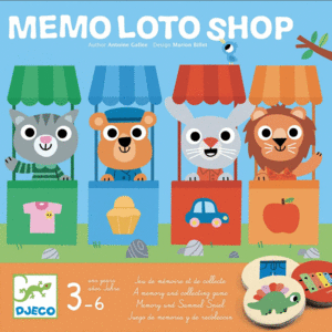 JUEGO MEMO LOTO SHOP DJECO