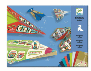 PAPIROFLEXIA ORIGAMI AVIONES DJECO