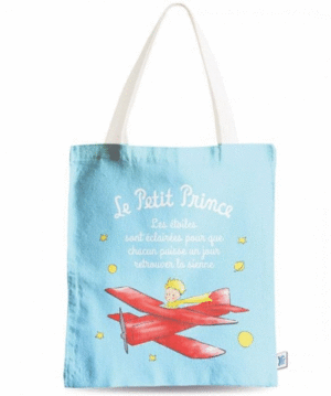 BOLSA DE TELA EL PRINCIPITO AVION