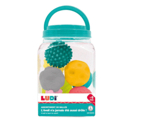 SURTIDO 8 PELOTAS DESCUBRIMIENTO LUDI