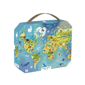 PUZZLE EL MUNDO 100 PZS JANOD