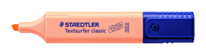 FLUOR TEXTSURFER PASTEL MELOCOTON STAEDTLER