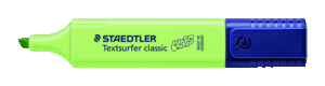 FLUOR TEXTSURFER PASTEL LIMA STAEDTLER