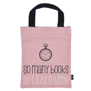 BOLSA DE TELA PARA LIBROS SO MANY BOOKS