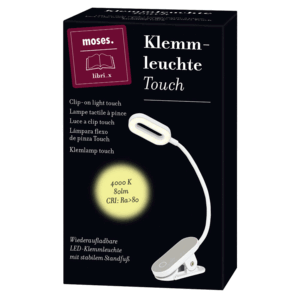 LUZ LECTURA FLEXO DE PINZA GRIS