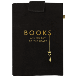 BOLSA ESTUCHE LIBROS BOOKS ARE THE KEY