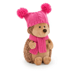 FLUFFY EL ERIZO GORRO ROSA