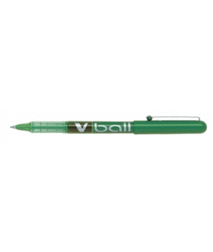 ROTULADOR ROLLER V-BALL  (0,5) VERDE PILOT