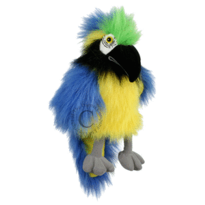 BABY GUACAMAYO AZUL Y AMARILLO THE PUPPET 