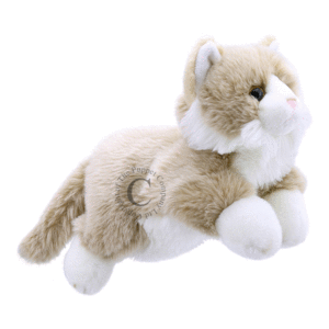 MARIONETA GATO BEIGE & WHITE THE PUPPET 
