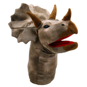 CABEZA DINO TRICERATOPSTHE PUPPET