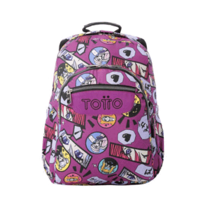 MOCHILA MORRAL ACUARELES 1KC TOTTO