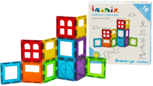 BRAINTOYS IMANIX SET 16 PUERTAS Y VENTANAS