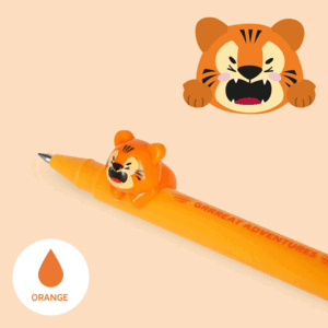BOLIGRAFO 0,5 TINTA GEL VIOLET BE CURIOOUS TIGER LEGAMI