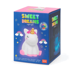 LAMPARA NOCTURNA CON LUZ LED UNICORNIO LEGAMI