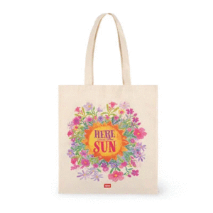 COTTON TOTE BAG SUNFLOWER