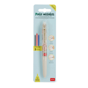 BOLIGRAFO BORRABLE 3 COLORES TRAVEL LEGAMI