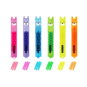 PACK 6 MINI FLUOR TEDDY'S MOOD LEGAMI
