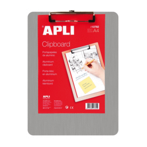 SOPORTE PP CLIPBOARD A4 METAL 13782 APLI