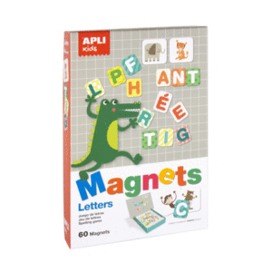 LETRAS MAGNÉTICAS 60 PZS ABC APLI