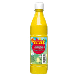 BOTELLA TEMPERA 500ML AMARILLO JOVI