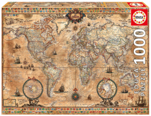 PUZZLE 1000 MAPAMUNDI EDUCA