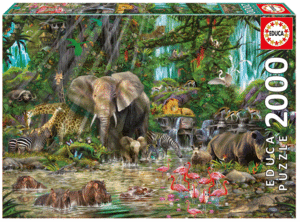 PUZZLE 2000 JUNGLA AFRICANA16013-49