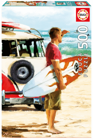 PUZZLE 500 SURFISTA EDUCA