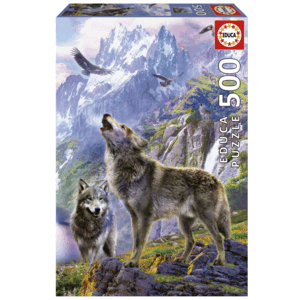 PUZZLE 500 LOBOS EDUCA