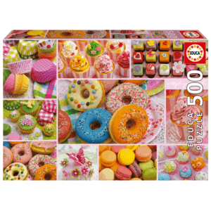 PUZZLE 500 COLLAGE DE DULCES EDUCA