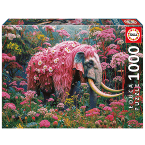 PUZZLE 1000 ELEFANTE FLORAL EDUCA
