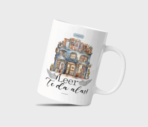TAZA LEER TE DA ALAS