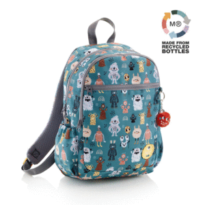 MOCHILA TRIPLE RECICL. LISBOA MONSTERS MR16404