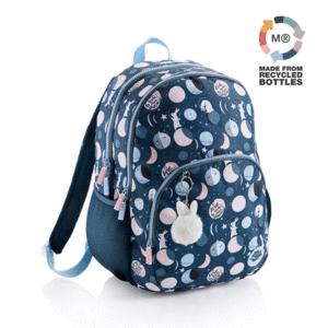 MOCHILA TRIPLE OSLO RECICL. SPACE BUNNY MR16415