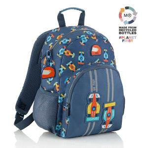 MOCHILA DOBLE LONDON GRAN PRIX AZUL MQRS