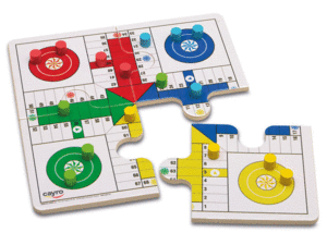 JUEGO DE MESA PARCHIS-OCA METAL BOX CAYRO