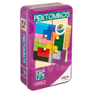 PENTOMINOS TRAVEL METAL BOX CAYRO