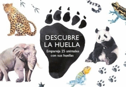 DESCUBRE LA HUELLA EMPAREJA 25 ANIMALES CON SUS HUELLA