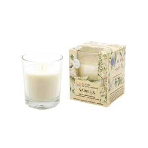 VASO VELA GRANDE 140G VAINILLA