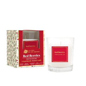 VELA FRUTOS ROJOS 120G
