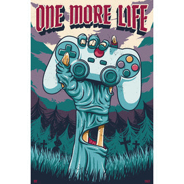 POSTER 45 GAMER ONE MORE LIFE